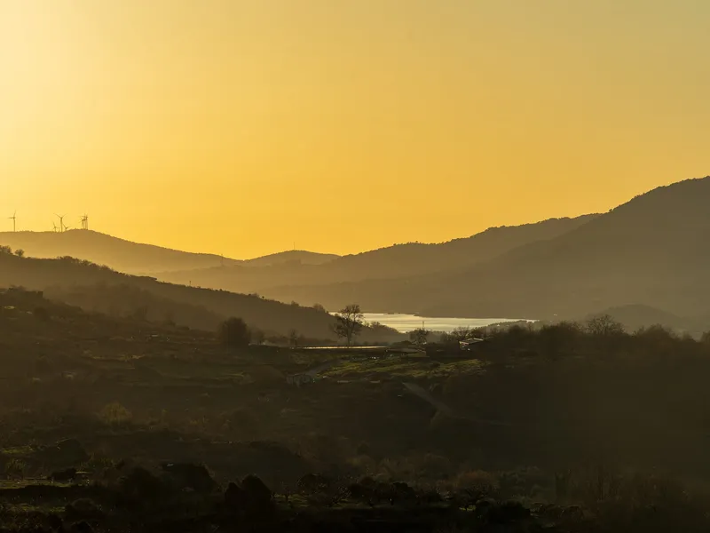 Carretera N-110 de acceso al Valle del Jerte