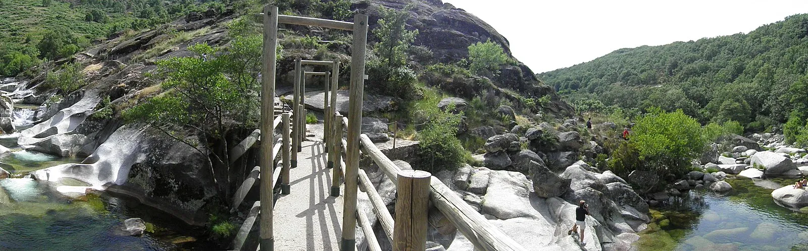 Pozas de granito de Los Pilones en la Garganta de los Infiernos, Valle del Jerte