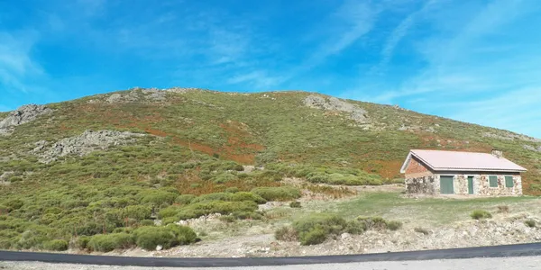 Carretera de montaña del Puerto de Honduras, en el Valle del Jerte
